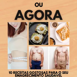Imagem de capa para o Ebook Emagreça Agora ou Agora