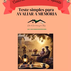 Imagem de capa para o Ebook Teste de Memória - Cuidando com Propósito