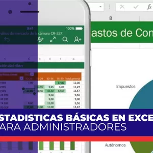 Imagen de portada para Curso online CURSO DE ESTADISTICA BÁSICA EN EXCEL PARA ADMINISTRACIÓN
