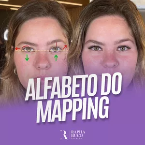 Imagem de capa para o Curso online Curso Correção e Harmonização do olhar/Alfabeto do mapping 