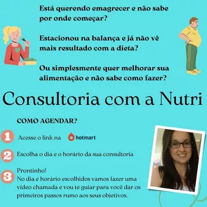 Imagem de capa para o Serviço online Consultoria com a Nutri
