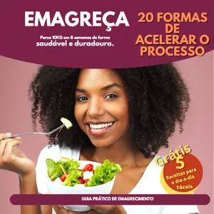 Imagem de capa para o Ebook EMAGREÇA