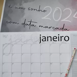Imagem de capa para o Ebook Planner Mensal 2024
