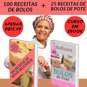 Imagem de capa para o Ebook Receitas De Bolos e Bolos de Pote Deliciosas