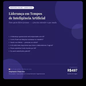 Imagem do curso Liderança em Tempos de Inteligência Artificial