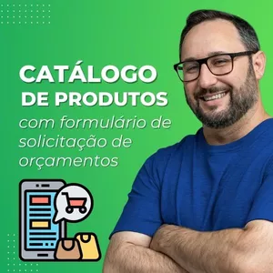 Imagem de capa para o Curso online Catálogo de Produtos com Solicitação de Orçamento