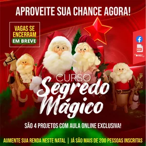 Imagem de capa para o Curso online Segredo Mágico de Natal 1