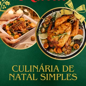 Imagem de capa para o Ebook Culinária de Natal mais Super Bônus