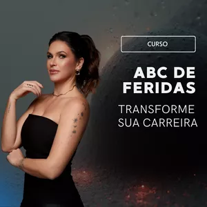 Imagem de capa para o Curso online ABC das Feridas Online - AO VIVO - 2025
