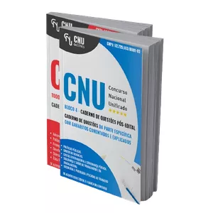 Imagem de capa para o Ebook Manual do Aprovado - Questões EXCLUSIVAS de TODO O BLOCO 4 para o Concurso Nacional Unificado