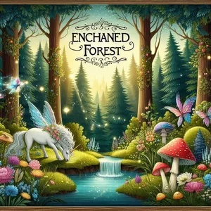 Cover image for Ebook The Enchanted Forest