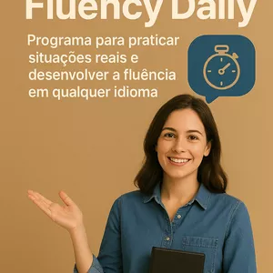 Imagem de capa para o Curso online Fast Fluency Daily