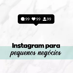 Instagram para pequenos negócios por Gabriela Cantergi