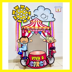 Imagem de capa para o Ebook 🎪 Painel tema dia do circo 