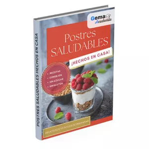 Imagen de portada para Ebook Postres Saludables Para Emprender Desde Casa + Bonos.