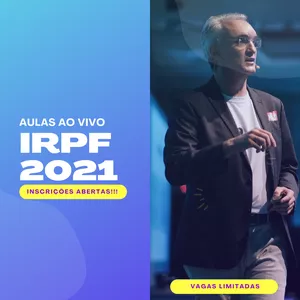 Imagem de capa para o Curso online Curso IRPF 2021 com Vicente Sevilha
