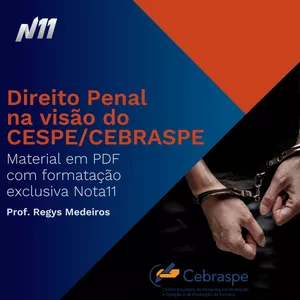 Imagem de capa para o Ebook PDF - Direito Penal na Visão do CESPE/CEBRASPE