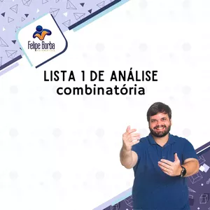 Imagem de capa para o Curso online Análise Combinatória - ficha 1