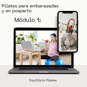 Imagen de portada para Curso online Módulo 1: Pilates en el embarazo y posparto