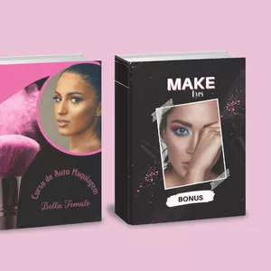 Imagem de capa para o Curso online CURSO EM VIDEO DE AUTO MAQUIAGEM BELLA FEMALE
