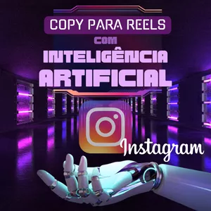Imagem de capa para o Curso online Copy para Reels com Inteligência Artificial