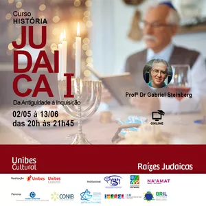 Imagem de capa para o Curso online História Judaica I: da antiguidade à inquisição com Prof. Dr. Gabriel Steinberg