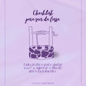 Imagem de capa para o Ebook Check list para sair da fossa