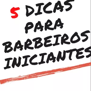 Imagem de capa para o Ebook 5 DICAS PARA BARBEIROS INICIANTES