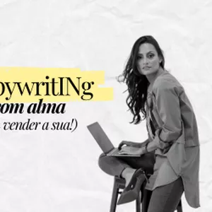 Imagem de capa para o Curso online Copywriting com alma (sem vender a sua!)