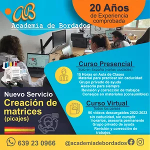 Imagen de portada para Evento presencial Taller presencial aprende a crear matrices de bordado digital