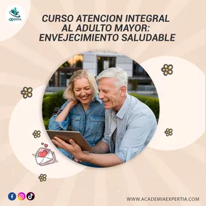 Imagen de portada para Curso online Curso Atencion Integral al Adulto Mayor: Envejecimiento Saludable