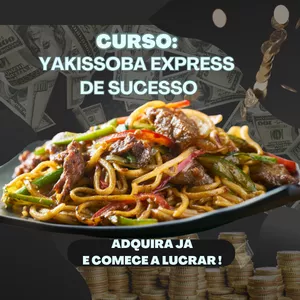 Imagem de Curso Yakissoba express lucrativo + Macarrão gourmet de sucesso criado por Caroline na hotmart