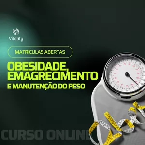 Imagem de capa para o Curso online Obesidade, Emagrecimento e Manutenção do Peso
