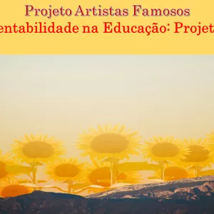 Imagem de capa para o Ebook Arte e Sustentabilidade na Educação: Projetos Criativos para Todas as Idades