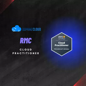 Imagem de capa para o Curso online RMC - AWS Cloud Practitioner