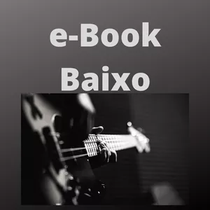 Imagem de capa para o Ebook e-Book - Baixo Elétrico
