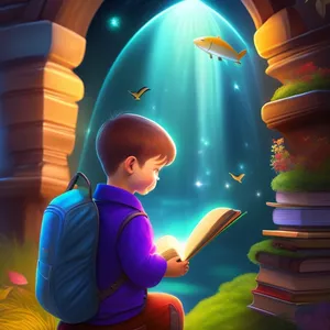 Imagem de capa para o Ebook Aventuras com TDAH: O Livro Mágico da Imaginação