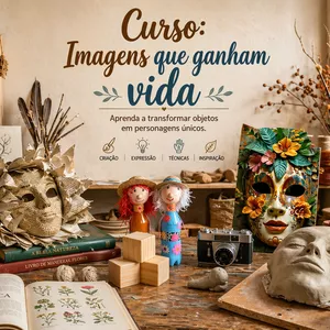 Imagem do curso Imagens que ganham vida: personagens como linguagem do inconsciente