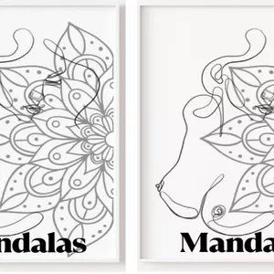 Cover image for Ebook Erotic mandalas