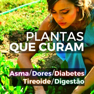 Imagem de capa para o Ebook Plantas Que Curam