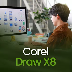 Imagem de capa para o Curso online Corel Draw X8