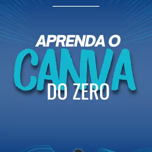 Imagem de capa para o Ebook Aprenda o canva do zero