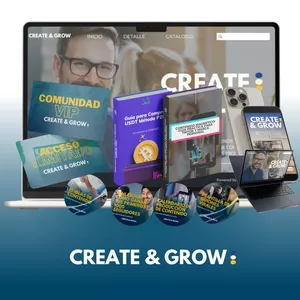 Imagen de portada para Curso online CREATE &amp; GROW