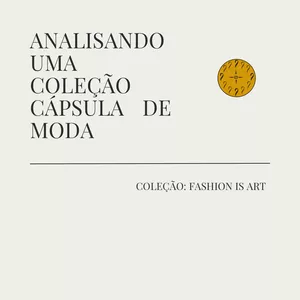 Imagem de capa para o Ebook Analisando uma coleção cápsula de moda