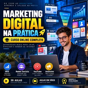 Imagem do curso MARKETING DIGITAL NA PRÁTICA