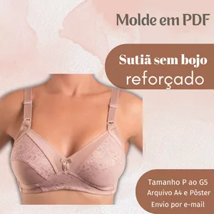 Imagem de capa para o Ebook MOLDE EM PDF - SUTIÃ SEM BOJO
