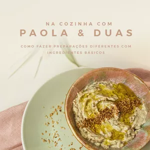 Imagem de capa para o Ebook Na Cozinha com Paola e Duas