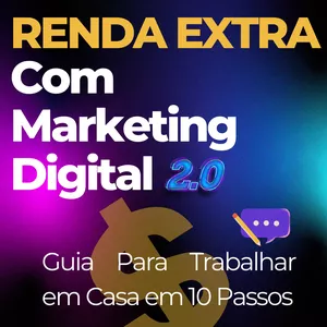 Imagem de capa para o Ebook Renda Extra Com Marketing Digital