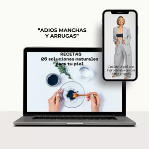 Imagen de portada para Ebook "Recetas Naturales para una Piel Radiante: Elimina Manchas y Arrugas con Ingredientes Caseros"