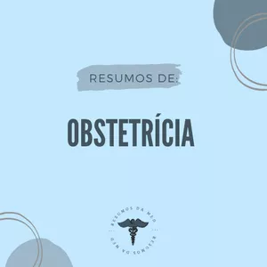 Imagem de capa para o Ebook Pasta de Obstetrícia